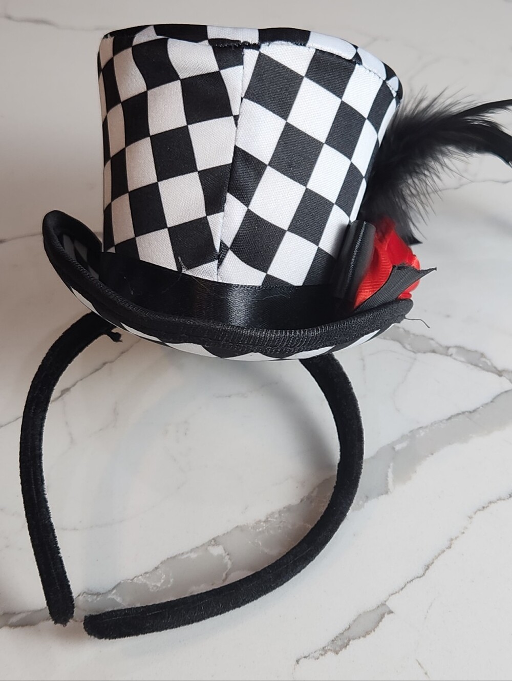 Rose –Whimsical Alice in Wonderland Mad Hatter Costume Accessory for Adults/Teen